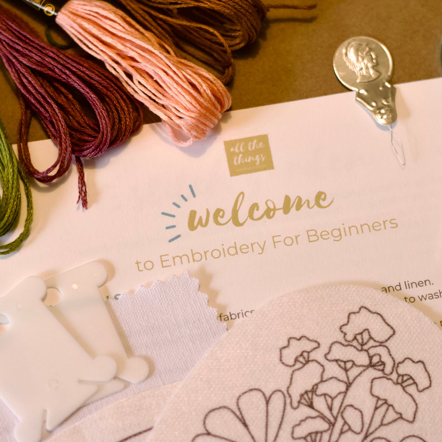 Embroidery Kit For Beginners